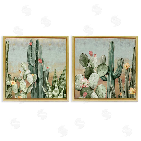 Stupell Industries Luna Mavis | Cactus Blooms Among Thorns