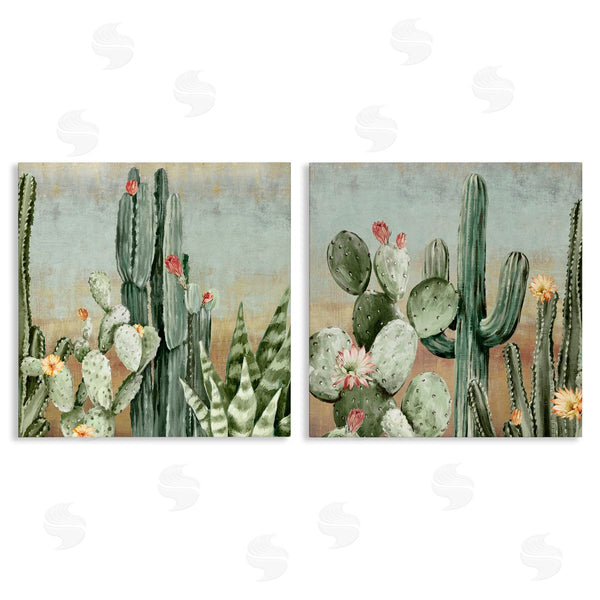 stupell industries Luna Mavis | Cactus Blooms Among Thorns