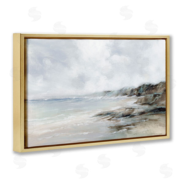 Stupell Industries Luna Mavis | Classic Shoreline Cliffs