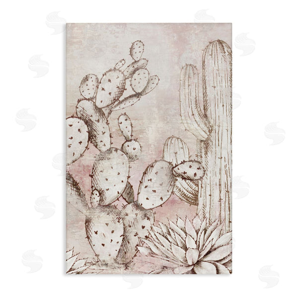 stupell industries Luna Mavis | Oasis Guardian Cacti Wall Art