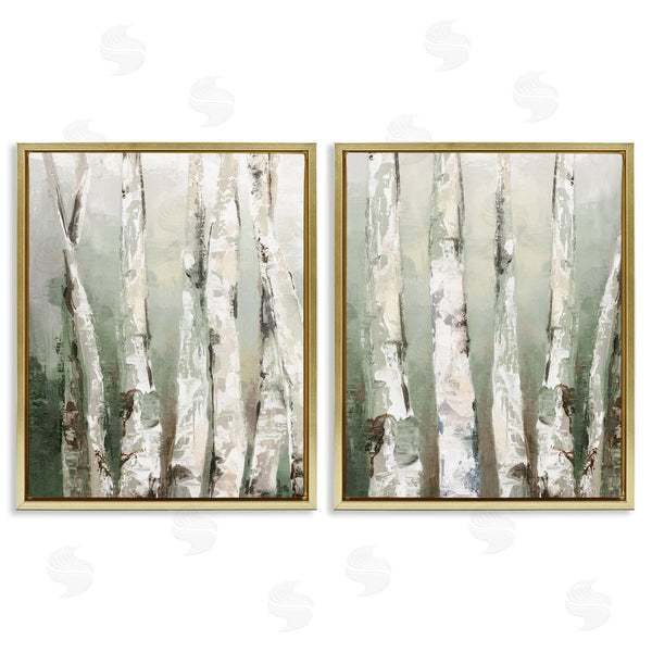 Stupell Industries Luna Mavis | Organic Birch Forest Trees