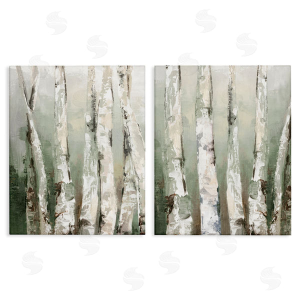 stupell industries Luna Mavis | Organic Birch Forest Trees