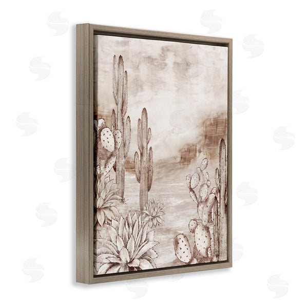 Stupell Industries Luna Mavis | Prickly Elegance Cacti Wall Art