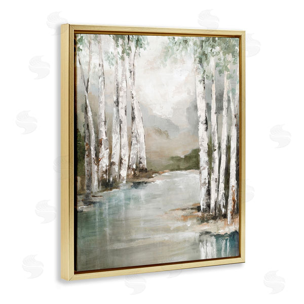 Stupell Industries Luna Mavis | Veil Of Silver Trunks Wall Art
