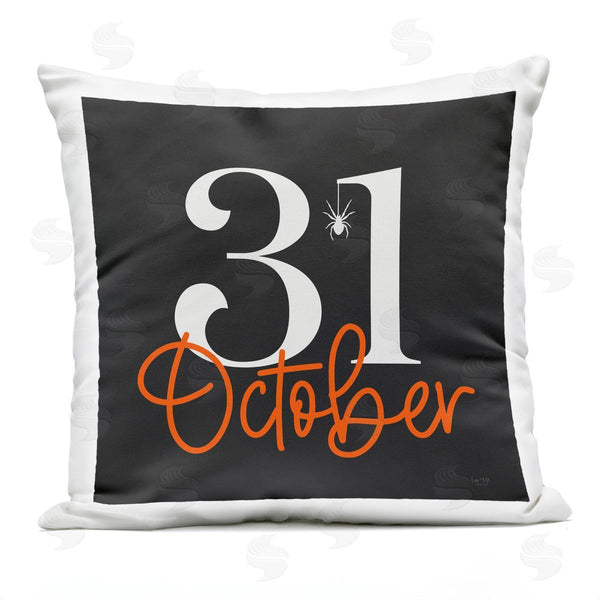 Stupell Industries Lux + Me Designs | 31 October Halloween Spider Printed Throw Pillow
