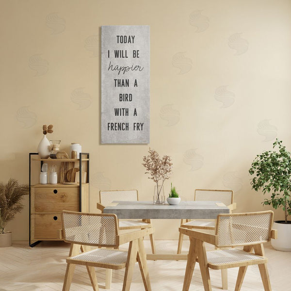 Stupell Industries Lux + Me Designs | Bird With A French Fry Wall Art