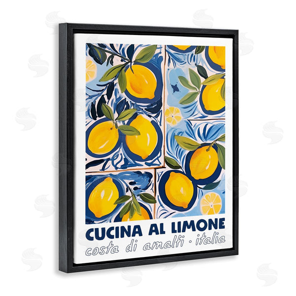 Stupell Industries Lux + Me Designs | Bright Mediterranean Lemons