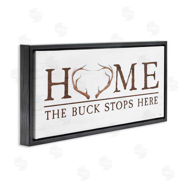 Stupell Industries Lux + Me Designs | Buck Stops Here Typography