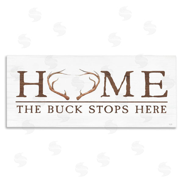 stupell industries Lux + Me Designs | Buck Stops Here Typography
