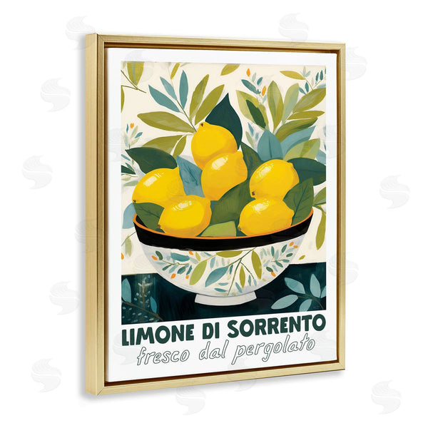 Stupell Industries Lux + Me Designs | Charming Bowl Of Lemons