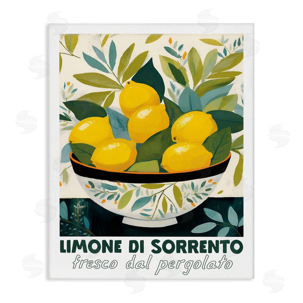 stupell industries Lux + Me Designs | Charming Bowl of Lemons