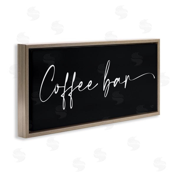 Stupell Industries Lux + Me Designs | Coffee Bar Classy Script Wall Art
