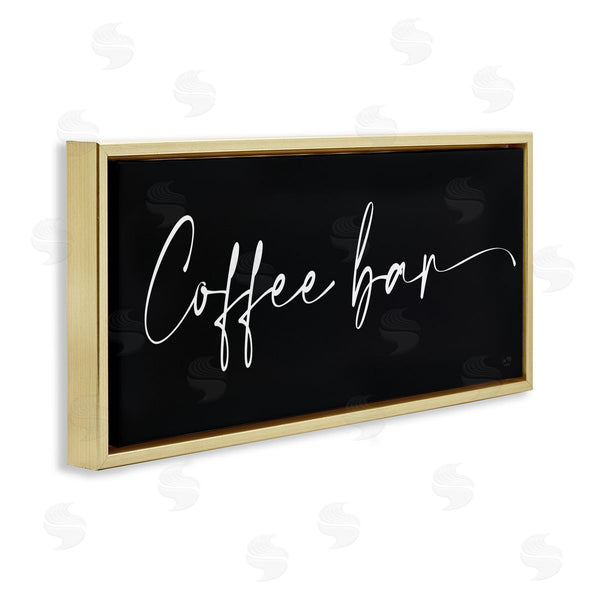 Stupell Industries Lux + Me Designs | Coffee Bar Classy Script Wall Art