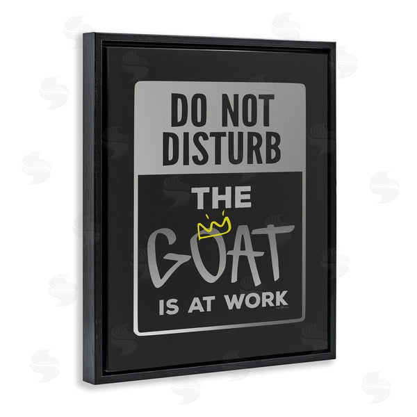 Stupell Industries Lux + Me Designs | Do Not Disturb GOAT