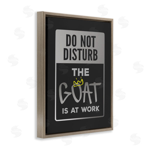 Stupell Industries Lux + Me Designs | Do Not Disturb GOAT