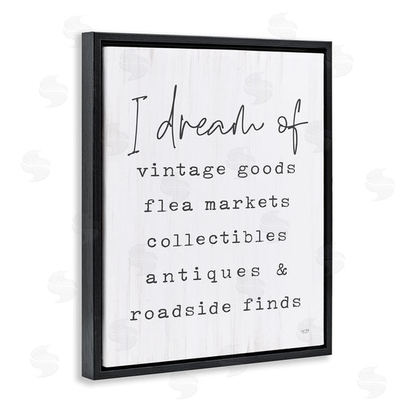 Stupell Industries Lux + Me Designs | Dream Of Antiques Phrase Wall Art