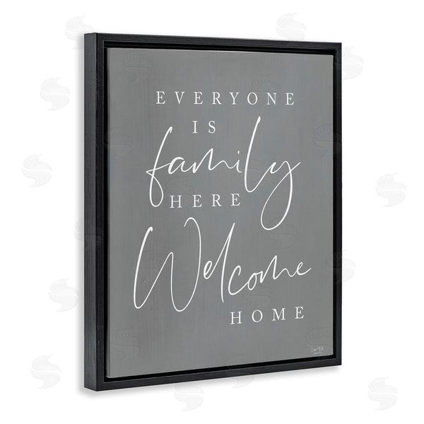 Stupell Industries Lux + Me Designs | Everyone Is Family Here Wall Art