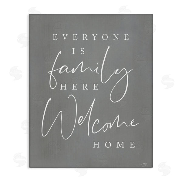 stupell industries Lux + Me Designs | Everyone is Family Here Wall Art
