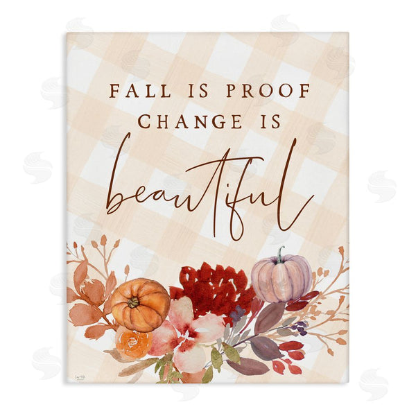 stupell industries Lux + Me Designs | Fall Is Proof Change Is Beautiful