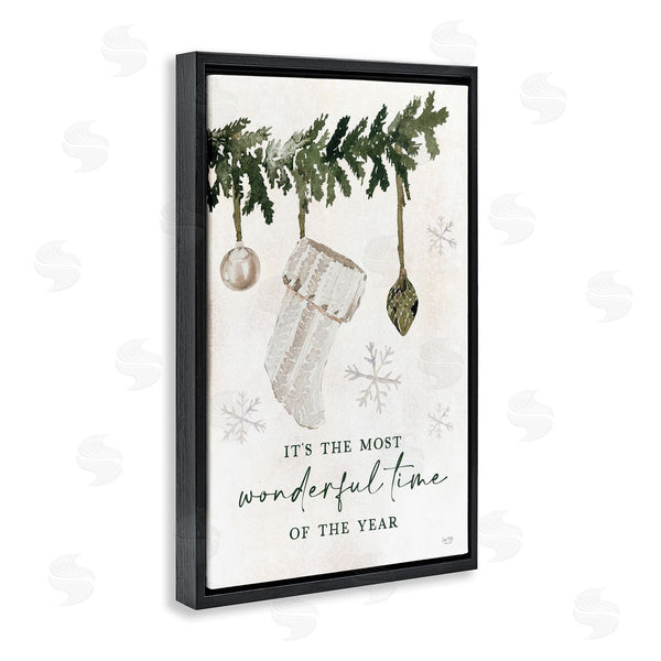 Stupell Industries Lux + Me Designs | Festive Hanging Stocking