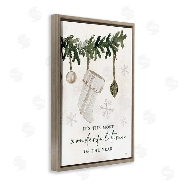 Stupell Industries Lux + Me Designs | Festive Hanging Stocking