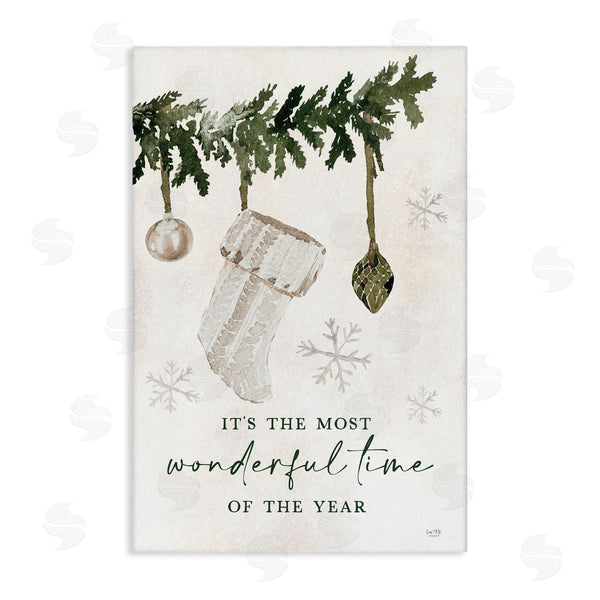 stupell industries Lux + Me Designs | Festive Hanging Stocking