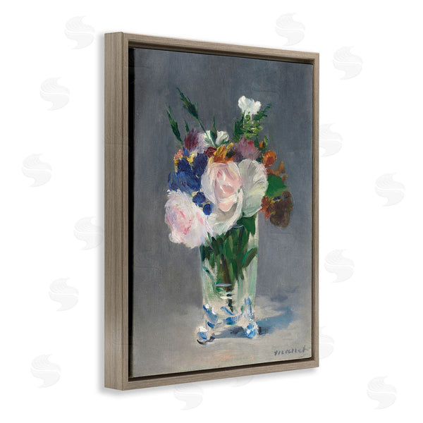 Stupell Industries Lux + Me Designs | Flowers In Glass Vase Still Life Wall Art