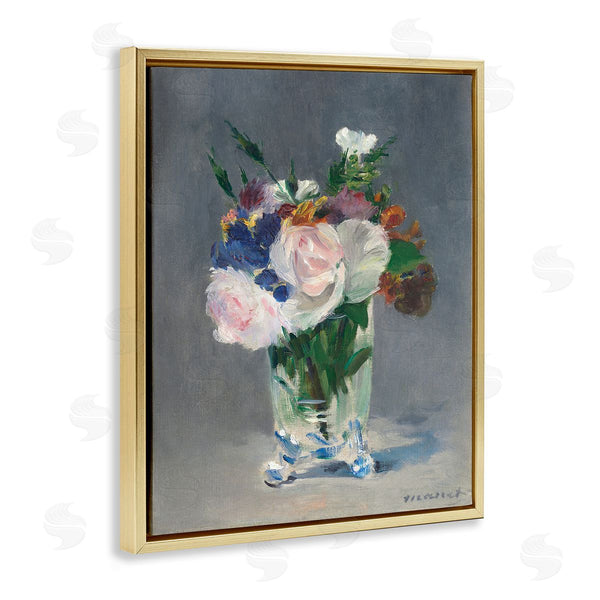 Stupell Industries Lux + Me Designs | Flowers In Glass Vase Still Life Wall Art