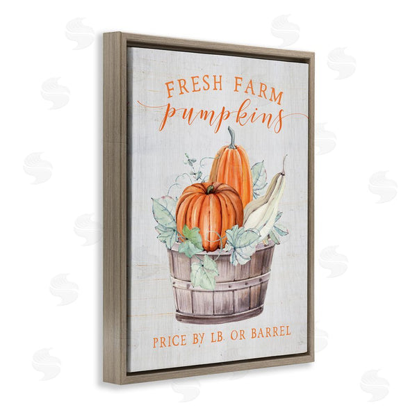 Stupell Industries Lux + Me Designs | Fresh Farm Pumpkins & Gourds