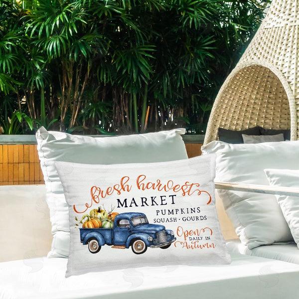 Stupell Industries Lux + Me Designs | Fresh Harvest Market Open Printed Throw Pillow
