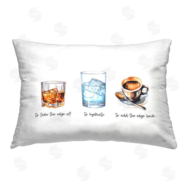 stupell industries Lux + Me Designs | Funny Whiskey & Coffee