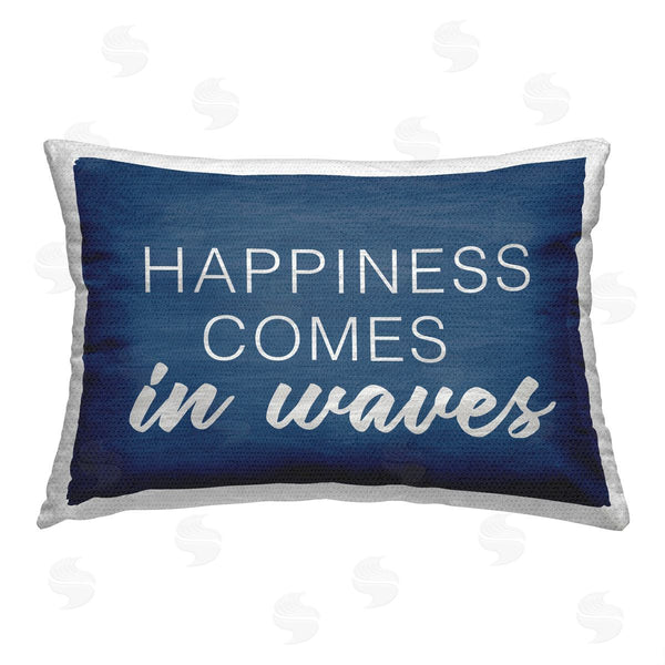 Stupell Industries Lux + Me Designs | Happiness In Waves Phrase