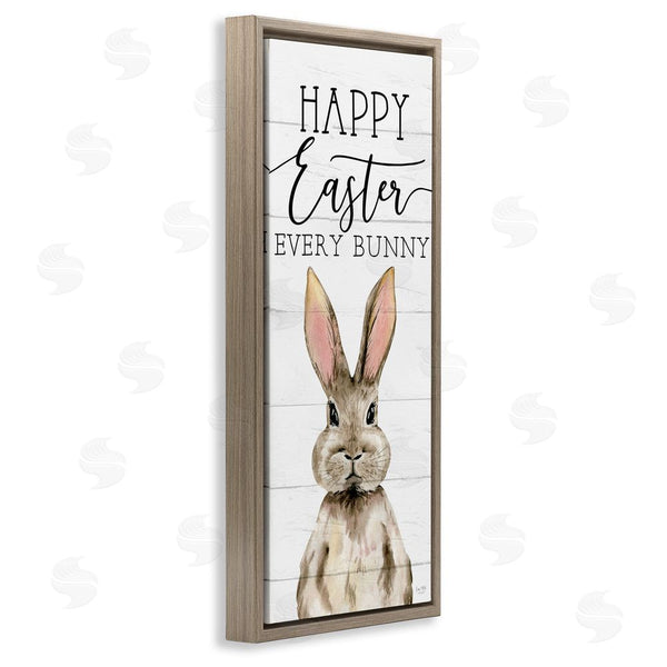 Stupell Industries Lux + Me Designs | Happy Easter Every Bunny Wall Art