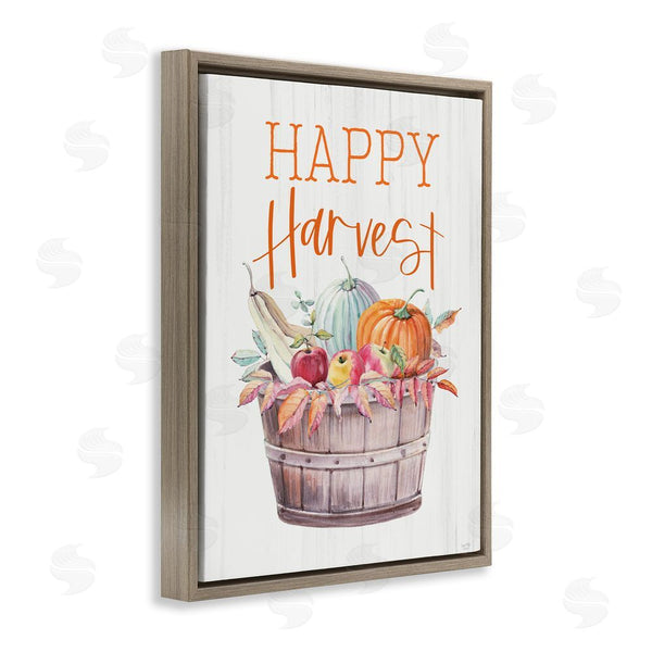 Stupell Industries Lux + Me Designs | Happy Harvest Rustic Basket