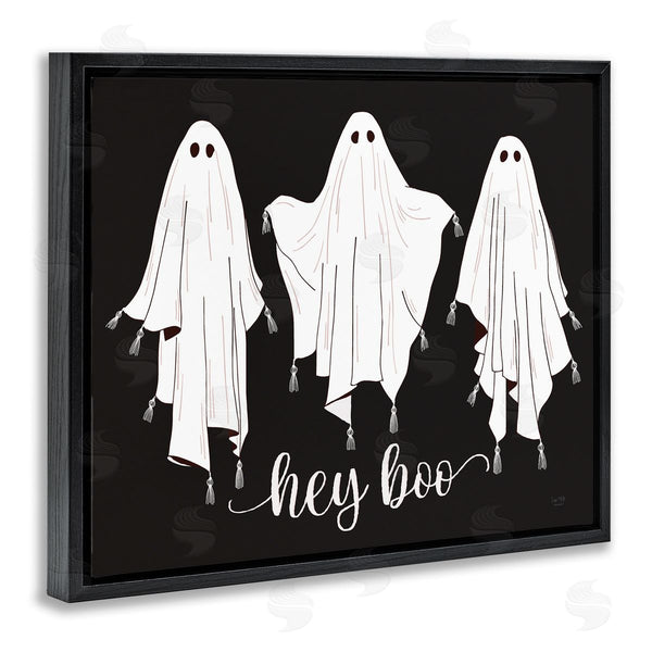 Stupell Industries Lux + Me Designs | Hey Boo Three Ghosts Wall Art