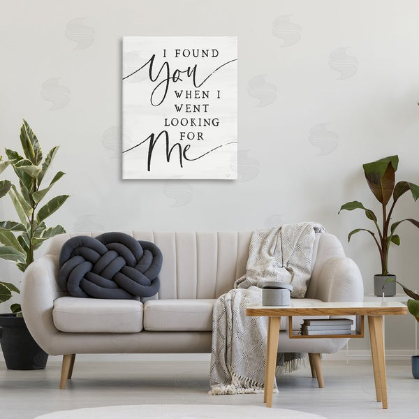 Stupell Industries Lux + Me Designs | I Found You Inspirational Wall Art
