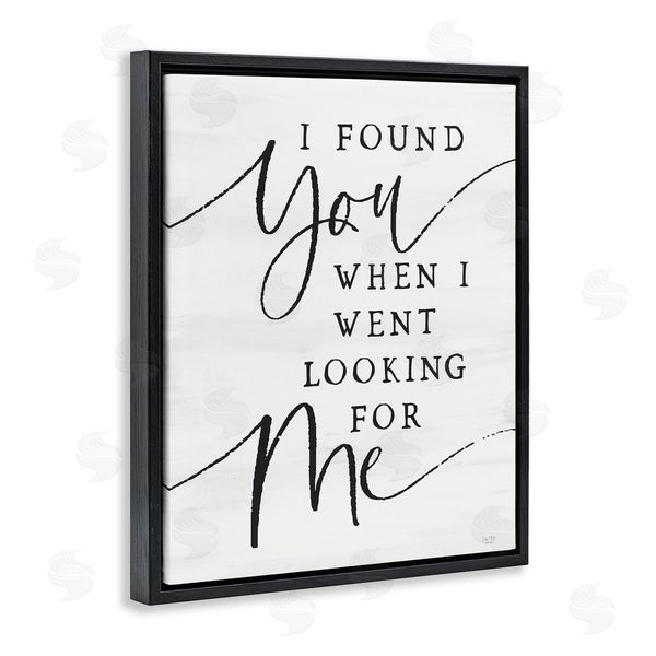 Stupell Industries Lux + Me Designs | I Found You Inspirational Wall Art