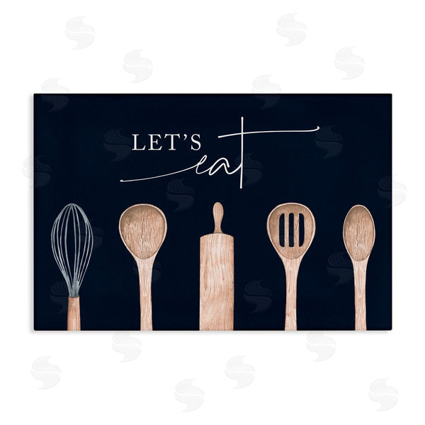 stupell industries Lux + Me Designs | Let's Eat Kitchen Utensils