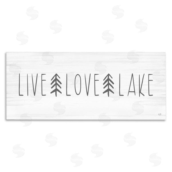 stupell industries Lux + Me Designs | Live Love Lake Phrase Wall Art
