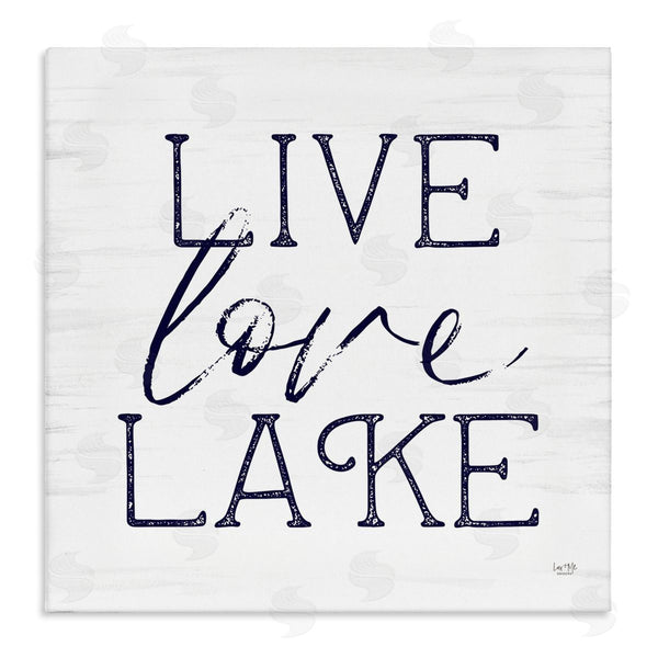 stupell industries Lux + Me Designs | Live Love Lake Rustic Nautical Wall Art
