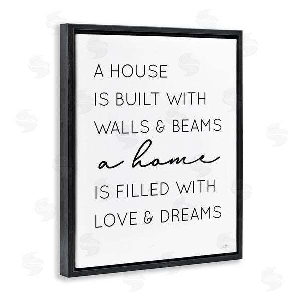 Stupell Industries Lux + Me Designs | Love And Dreams Sentiment