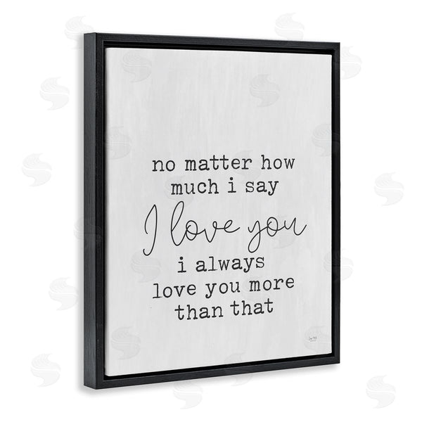 Stupell Industries Lux + Me Designs | Love You Romantic Phrase Wall Art