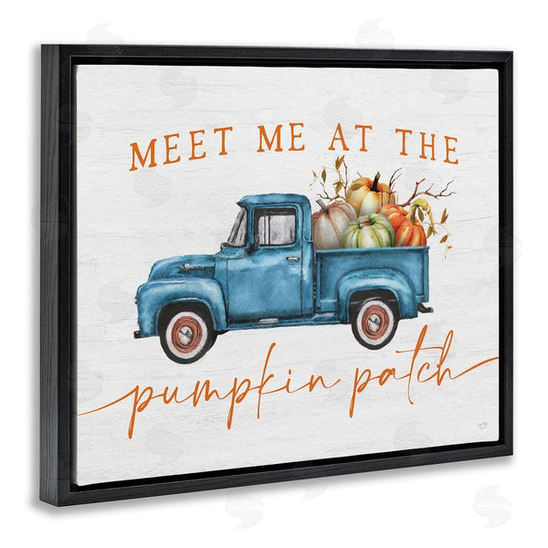 Stupell Industries Lux + Me Designs | Meet Me Pumpkin Patch Wall Art