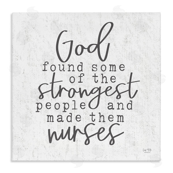 stupell industries Lux + Me Designs | Nurses Strongest People Phrase Wall Art