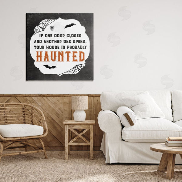 Stupell Industries Lux + Me Designs | One Door Closes Haunted House