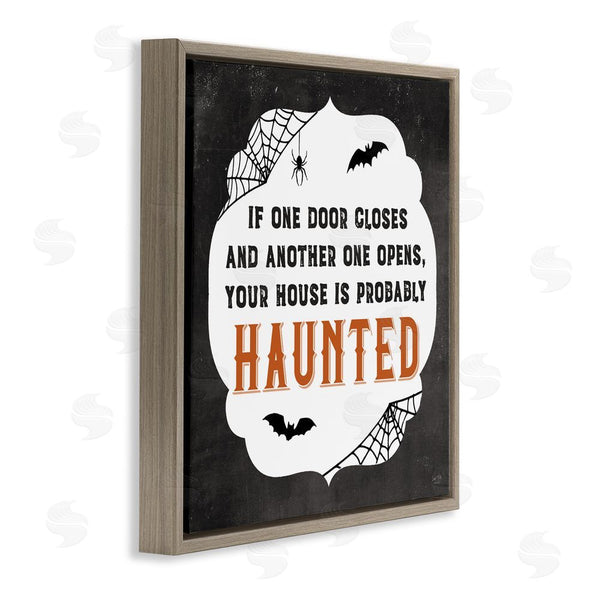 Stupell Industries Lux + Me Designs | One Door Closes Haunted House