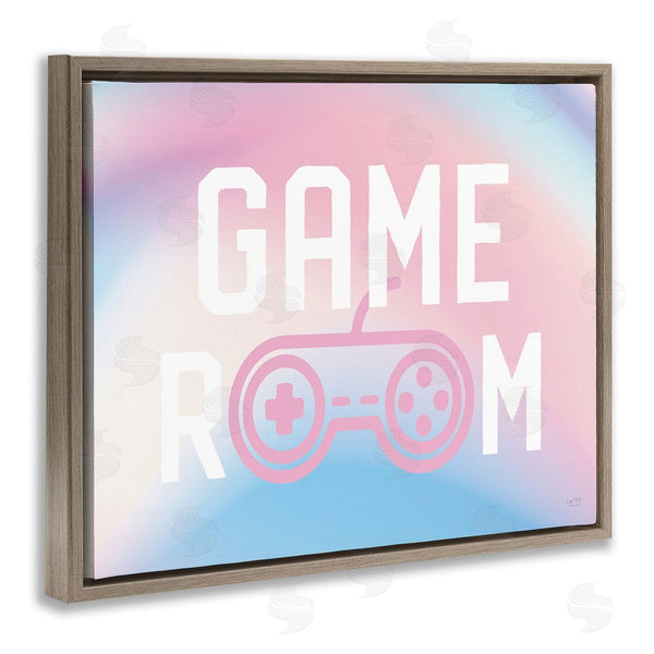 Stupell Industries Lux + Me Designs | Pastel Gamer Room Sign Wall Art