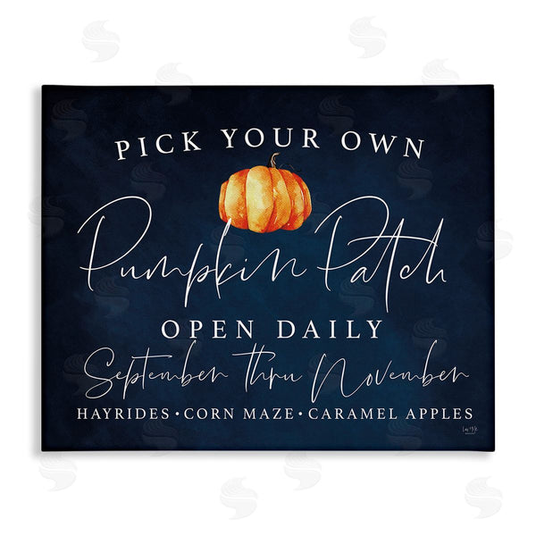stupell industries Lux + Me Designs | Pick Your Own Pumpkins Wall Art
