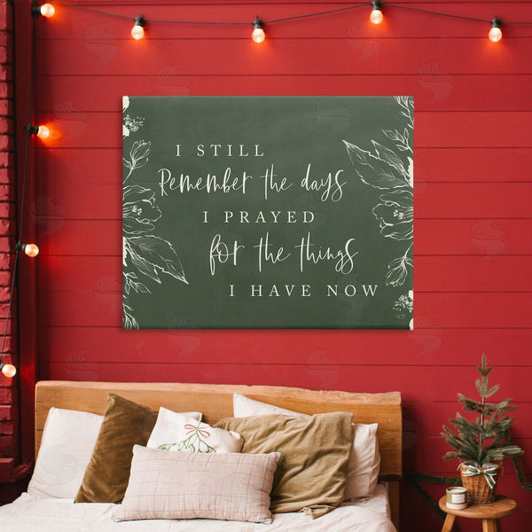 Stupell Industries Lux + Me Designs | Prayed For What I Have Now Wall Art