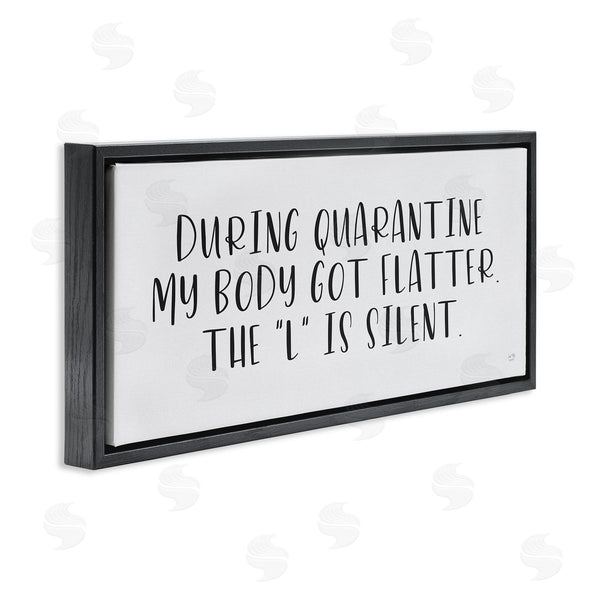 Stupell Industries Lux + Me Designs | Quarantine Body Weight Humor